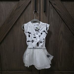 NWT nununu splatter Tutu Dress